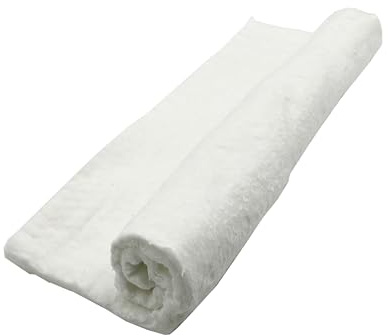 Keramikfaserdecke 1260°C, 1m x 10mm, feuerfeste Isoliermatte | Perfekt für Schmieden, Rohrisolierung, Ofenauskleidung und Hochtemperaturabdichtungen; vielseitig in Industrie und Handwerk