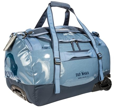 Tatonka Barrel Roller 60 L - Trolley mit Rucksackfunktion, abschließbarem Reißverschluss und Teleskop-Handgriff