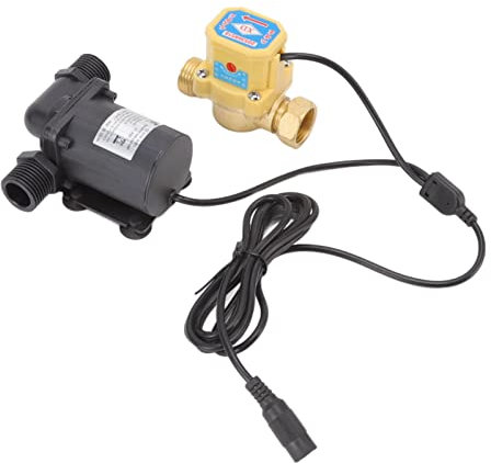 Pompe à Eau en Ligne JT-800B/D avec Interrupteur de Débit pour Chauffe-eau Solaires, Surpresseur de Douche, 6 V-24 V – Modèle JT-800D-24
