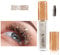 Glitzer Mascara für Wimpern, Schimmer Sparkle Effekt, Langhaltend, Schwarz (Silber, one size)
