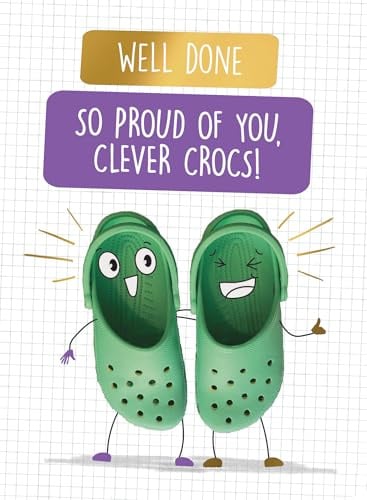 Bra gjort smart Crocs! - Roliga gratulationskort