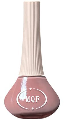 Nackt Rosa Nagellack - Ungiftig Nagellack auf Wasserbasis - Atmungsaktiv Nagelack Schnelltrocknend ohne UV Lampe - Natürlicher Nail Polish für Frauen DIY Maniküre Zuhause (Nude Pink, 10ml)
