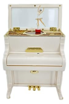 Spieluhr Klavier, Musikdose Klavier, Dreh Spieluhr, für Valentinstag, Weihnachten, Geburtstagsgeschenke