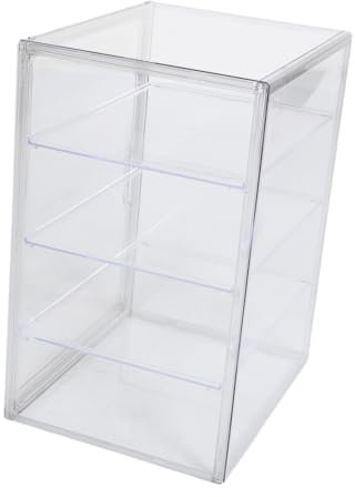 JECOMPRIS Pane Da Cucina Con Ripiani Regolabili Trasparente Per Esporre Dolci Torte e Biscotti