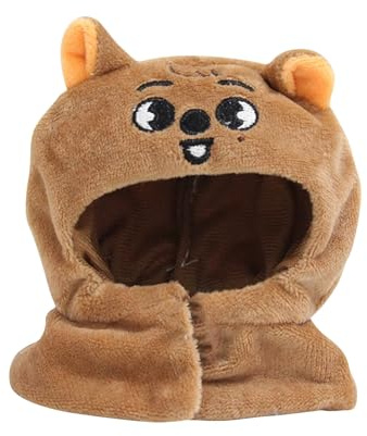 SK Lightstick Cover Compatible with Stray Kids Lightstick Ver1.0/2.0, Plush SKZ-OO Cartoon Shape Light Stick Covers Glow Sticks Decoration (Han Quokka)