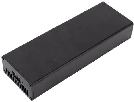 Ausla 10G-Ethernet-Adapter, USB4-Netzwerkkarte mit optischer SFP-Schnittstelle, 10 Gbit/s, Hochgeschwindigkeits-Plug-and-Play für 10 11 und Mac, Aluminiumlegierung