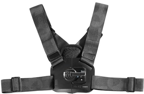 SMALLRIG Quick Release Action Camera Chest Mount with Adjustable Harness Strap, Safety Lock, for GoPro Hero 13/12/11/10/9, for DJI Osmo Action 6/5 Pro/4/3, for Insta360 Ace Pro 2, for AKASO - 5720