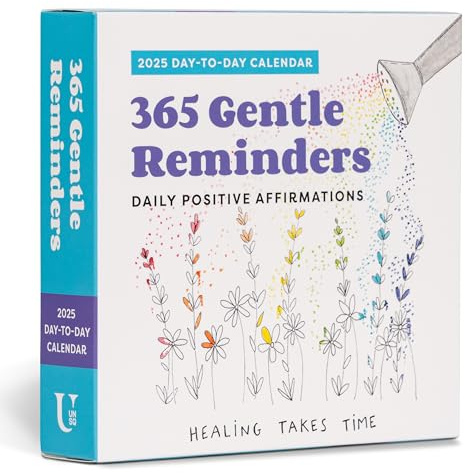 365 Gentle Reminders: Daily Positive Affirmations 2025 Day-to-Day Calendar