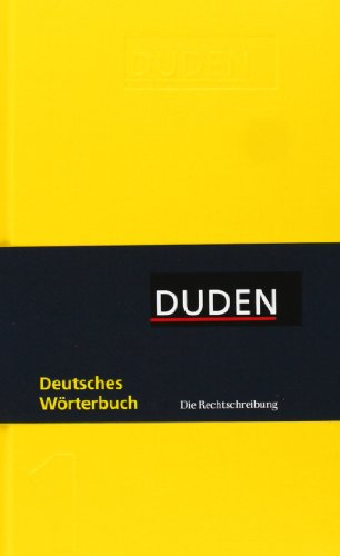 Deutsches Wörterbuch: Rechtschreibung
