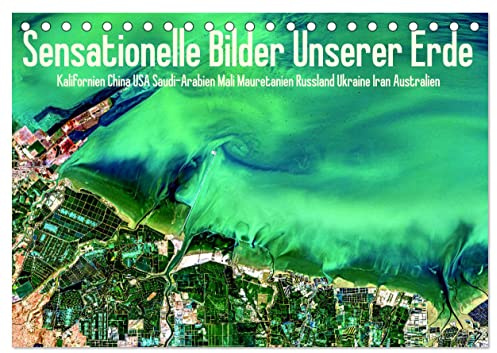 Sensationelle Bilder Unserer Erde (Tischkalender 2026 DIN A5 quer), CALVENDO Monatskalender: Sensationelle Fotos der Erde aus dem All. (CALVENDO Natur)