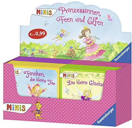 Verkaufs-Kassette Ravensburger Minis 108 - Prinzessinnen, Feen und Elfen: Die kleine Glücksfee/ Ein Herz für Prinzessin Elli / Finchen, die kleine Fee / Prinzessinnen, Elfen und Feen