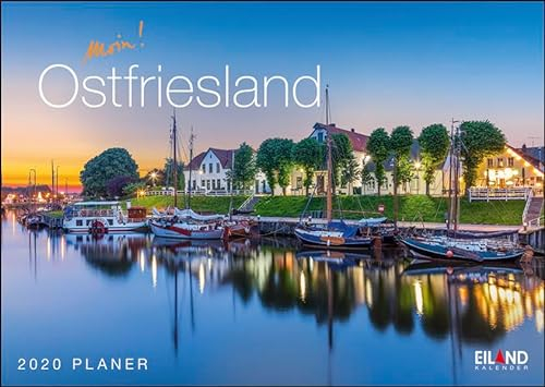 Moin! Ostfriesland. Wandkalender 2020. Monatskalendarium. geheftet. Format 31 x 22 cm