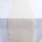 Linen Burlap Sashes and Matching Table Runners 6 Colours Wedding Chairs Events (Table Runner - Champagne)