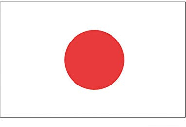 TrendClub100® Fahne Flagge „Japan JP“ - 150x90 cm / 90x150cm