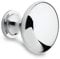 PinLin 5 Pack Round Cabinet Knobs Polished Chrome Chest of Drawer Knobs 30mm Diameter Kitchen Cupboard Door Knobs, Screws Included