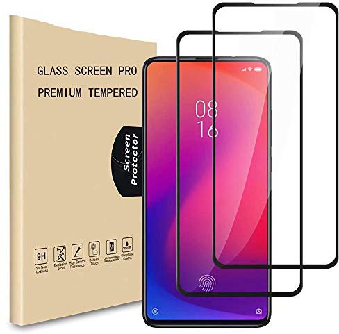 Wuzixi Protector de Pantalla para Realme 6 Pro,Dureza 9H,Sin Burbujas,Protector de Pantalla Screen Protector para Realme 6 Pro.(Negro, 2 Pieza)
