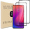 Wuzixi Protector de Pantalla para Realme 6 Pro,Dureza 9H,Sin Burbujas,Protector de Pantalla Screen Protector para Realme 6 Pro.(Negro, 2 Pieza)
