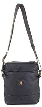 US Polo Assn New Scottsd Crossbody Bag BEUTW2893MVP Black 17x25x4,5 cm,ca. 1,9 Liter, PU