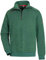 Nitras Herrenpullover Motion TEX Plus für die Arbeit mit Gummibund & hohen Stehkragen in Grün Größe XXL