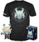 Funko 136832 Set Figur POP & Tee Fortnite Ragnarok Exclusive Puppen und Actionfiguren, bunt