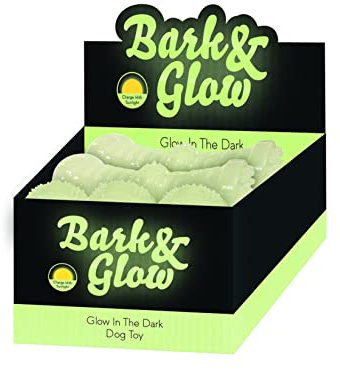 Pet Brands Glow-in-the-dark Dog Toy Mixed Box of 12
