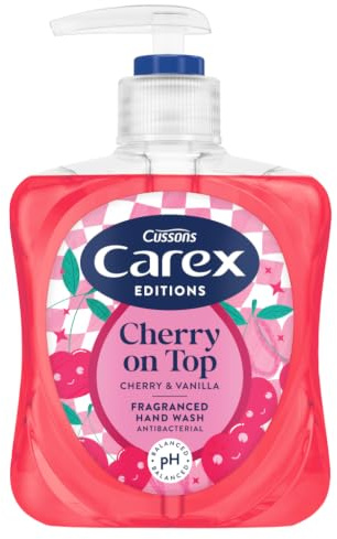 CAREX Handwash 250ml Cherry On Top Handwash, white