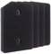 Filtro per Asciugatrice 9164761, Set di 4 Filtro per Lanugine Compatibile con Tutte le Asciugatrici a Pompa di Calore T1, Filtro per Pelucchi in Schium 207 x 157 x 30 mm