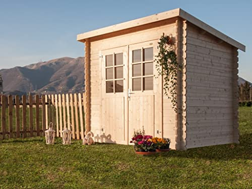 Casetta in legno nordico NINA cm. 250x200 senza Pavimento