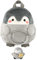 LOVIVER Plüsch Tasche, Pinguin Rucksack, Umhängetasche, Große Kapazität, Puppentasche, Niedlicher Tier Rucksack, Reiserucksack, Spielzeugtaschen Tierrucksack, mit Anhänger