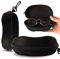APUKESE Pack 2 fundas de gafas con gancho incluido - funda gafas rigida - estuche gafas rigido - funda para gafas - fundas para gafas - funda de gafas rigida -fundas gafas rigidas -funda rigida gafas