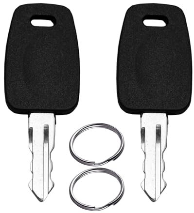 2 Schlüssel für TSA002 Master Gepäckschlüssel für TSA 007 002 Master Locks Universal zugelassen Gepäck Koffer Passwortschlösser