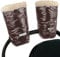 7AM Enfant Kinderwagen Warmmuffs Handschuhe – Frostschutzhandschuhe für Lenker, wasserabweisender Handwärmer für kaltes Wetter, mit Plüsch gefüttert (Braun/Polar)