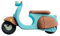 Ulticool Vintage-Stil Roller USB-Stick - 32GB - Retro-Design Speicherstick Türkis Blau Braun