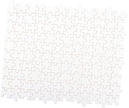 WESIEVYA Holz Puzzle 1000 Teile Blanko Transfer Bastelpuzzle Selbstgemacht Dekoration Holzspielzeug Erwachsene Bastelfans