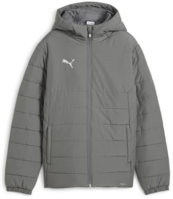 PUMA Jungen Teamadditions Hooded Padded Jacket Jr Übergangsjacken