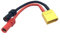 1 x XT90/XT60 auf XT150 Silikon-Kabel-Stecker-Adapter, symmetrischer Ladekonvertierungsdraht, Schaltungsstecker, DIY (XT150-Buchse - XT60-Stecker)