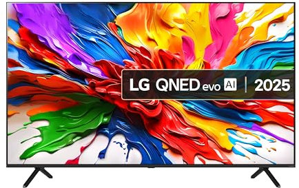 LG 65QNED92A6A 65-Inch 4K UHD Smart TV, (α8 AI Processor, Freeview Play and Amazon Alexa, 120Hz) [Model 2025]