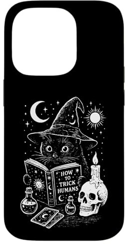 Mystische Hexe Katze Tarot Hexerei Wicca Gothic Hülle für iPhone 14 Pro