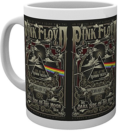 GB eye Pink Floyd Rainbow Theatre 10oz Mug