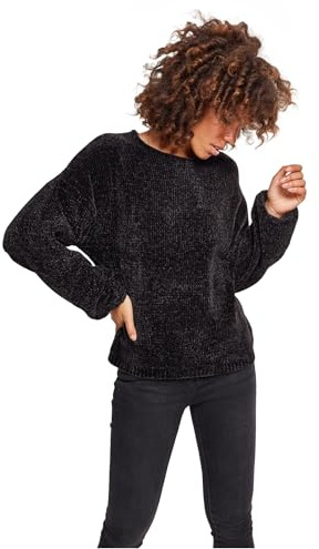 Urban Classics Women's Tb2354-ladies Oversize Chenille Sweater Sweatshirt (Pack of 1)