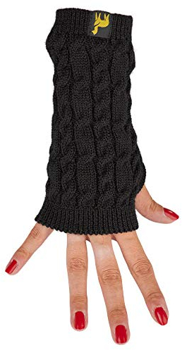 Pulswärmer Arosa uni 100% Baby Alpaka 20cm