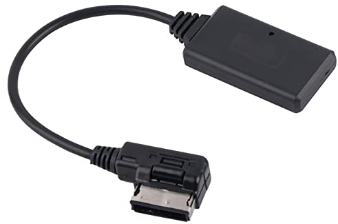 Qiilu Bluetooth Audio Adapter, Bluetooth 5.0 AUX Music Interface Adapter for Automobile Audio - Q5/A5/R7/S5/Q7/A6L/A8L/A4L