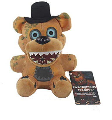 Jilijia Five Nights Game Doll FNAF 33 Style Plüschtier für Kinder und Fans Geburtstagsgeschenk