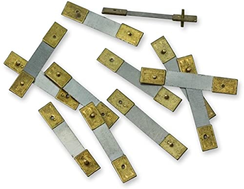 12 x Federfedern für französische Wandgarderobe, Federn, Pendelstangen