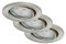 BRILONER LED Einbauleuchte 3er Set 7148-032 Einbauspot 3x 5W Dimmbar Schwenkbar
