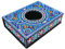 Klassische Mandala Diamond Painting Schmuckkästchen Aufbewahrungsbox DIY Diamant Malerei Schmuckaufbewahrung Holz Organizer Box Geschenke (G)