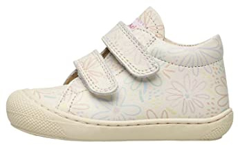 Naturino Cocoon VL-Lauflernschuhe aus Leder Creme weiß 17