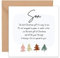 Felbridge Studio - Weihnachtskarten für Sohn, Weihnachtskarte für Sohn, für Jungen, Kind, Teenager, Baby, Jungen, besondere sentimentale Sentimentale, 14 cm