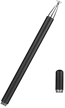 YIWENG Universal Stylus Pen Kapazitiver Stift mit magnetischer Absorption Silikonkopfempfindliche Berührungssteuerung für Telefontablett Schwarz,Magnetischer Absorptionssilikonkopf