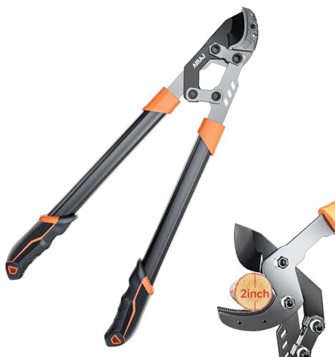 AIRAJ Schwere Astschere | 70cm Garten Astschere | Amboss Gartenschere | Scharfe SK5 Klinge | Schnelles Schneiden | Beschneidet Mühelos Äste(55mm Max) | für Frische und Verwelkte Zweige
